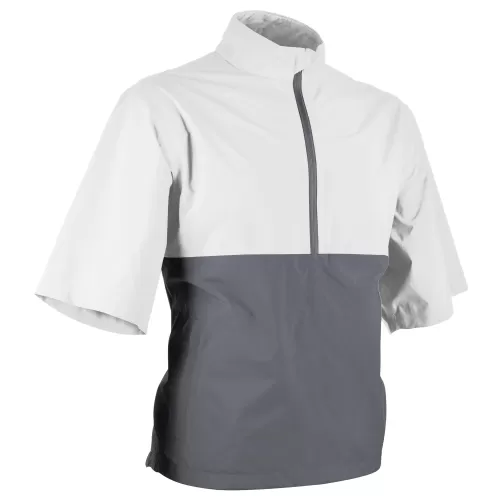 Sun Mountain - Monsoon Golf Waterproof Pullover - White/Cadet